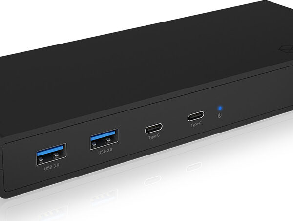 Icy Box USB-C Docking Station με HDMI/DisplayPort 4K PD Ethernet (IB-DK2245AC)