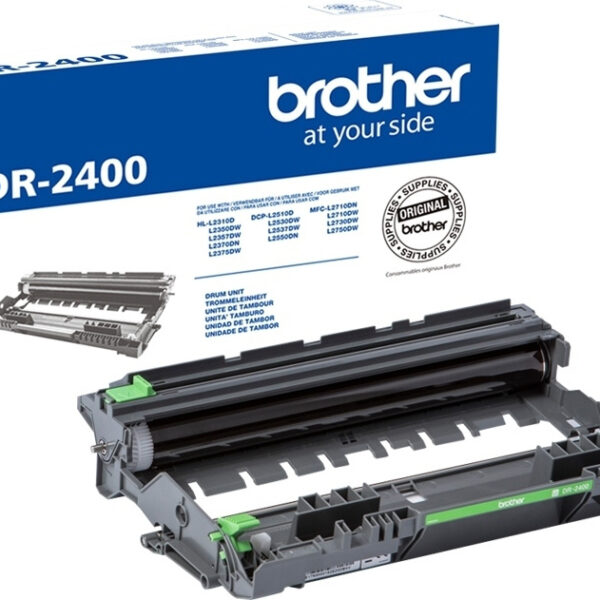 Brother DR-2400 Γνήσιο Drum Laser Εκτυπωτή Μαύρο 12000 Σελίδων (DR-2400)