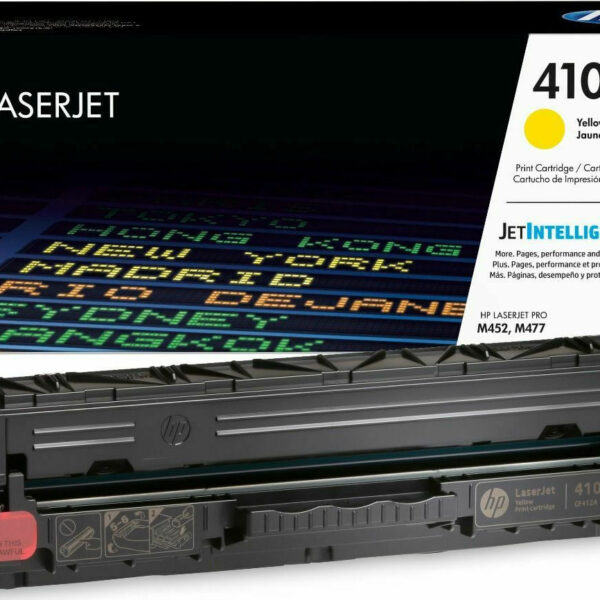 HP 410A Γνήσιο Toner Laser Εκτυπωτή Κίτρινο 2300 Σελίδων (CF412A)