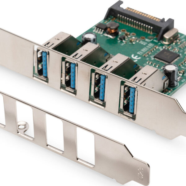 Digitus Κάρτα PCIe σε 4 θύρες USB 3.0
