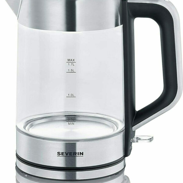 Severin WK 3420 1.7lt με Ισχύ 2200W Μαύρος