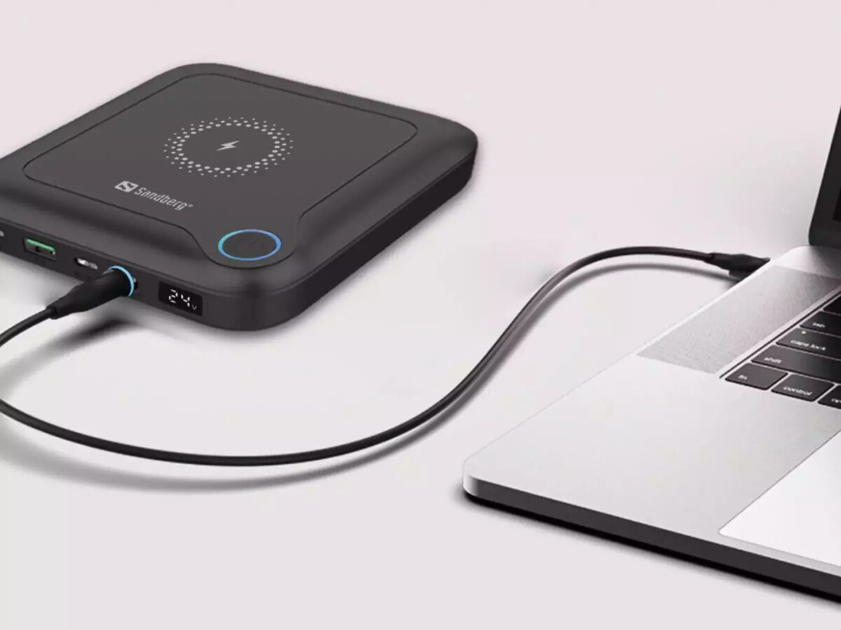 Sandberg All-in1 Laptop Powerbank 24000mAh Μαύρο - Image 3