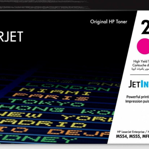 HP 212X Γνήσιο Toner Laser Εκτυπωτή Ματζέντα High Yield 10000 Σελίδων (W2123X)