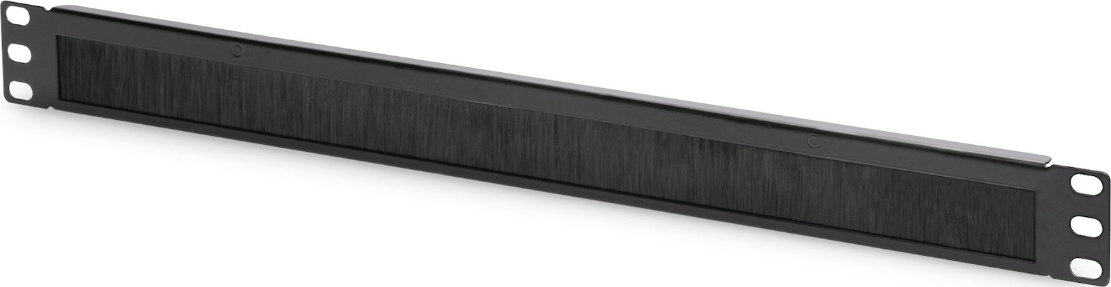 Digitus Cable Brush Management Panel για Rack 19" (48.3cm) Μαύρο