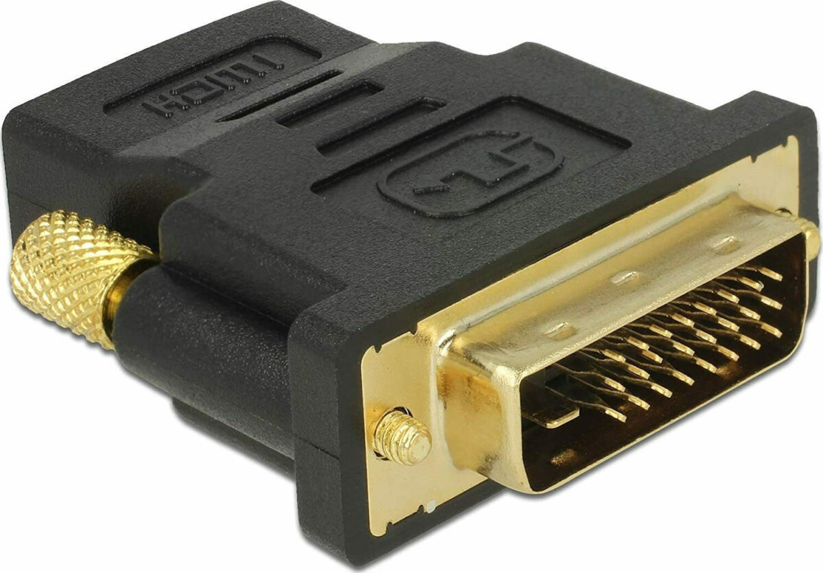 DeLock DVI-D male σε HDMI female 1τμχ (65466) - Image 2