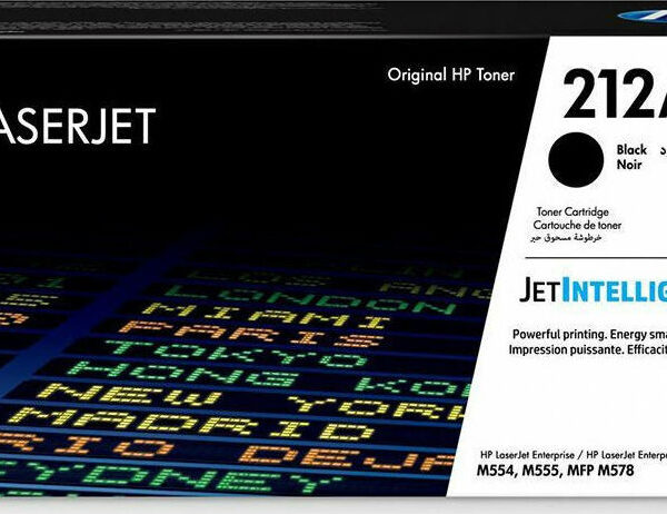 HP 212A Γνήσιο Toner Laser Εκτυπωτή Μαύρο 5500 Σελίδων (W2120A)