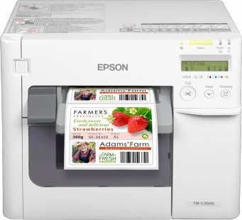 Epson C3500 Εκτυπωτής Ετικετών Inkjet Ethernet / USB 720 dpi Έγχρωμος