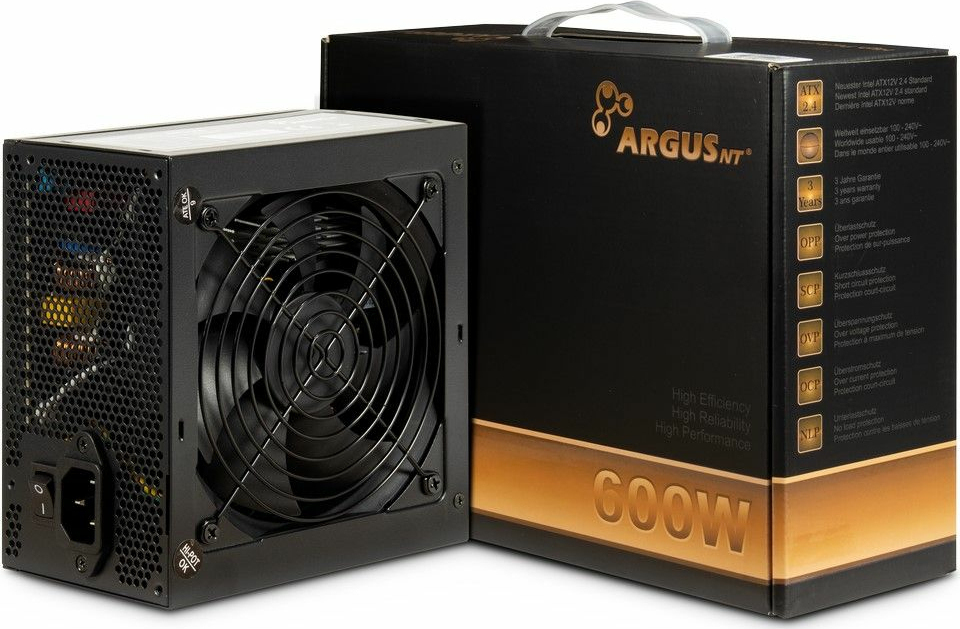 Inter-Tech ArgusNT BPS 600W Full Wired 80 Plus Bronze - Image 1