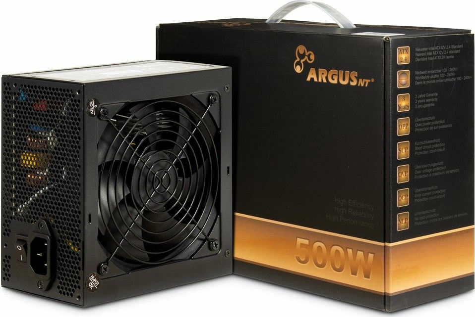 Inter-Tech ArgusNT BPS 500W Full Wired 80 Plus Bronze - Image 1