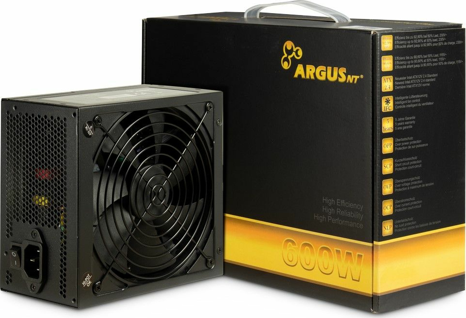 Inter-Tech ArgusNT GPS-600 600W Full Wired 80 Plus Gold - Image 1