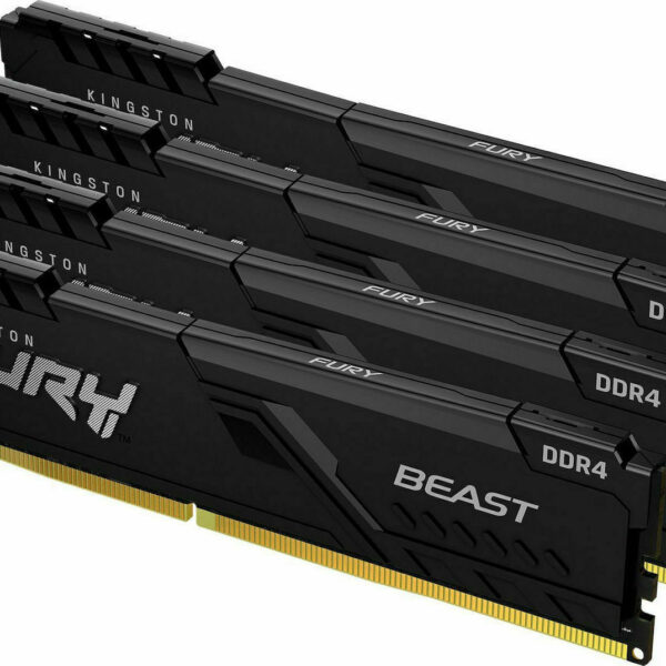 Kingston Fury Beast 128GB DDR4 με 4 Modules (4x32GB)