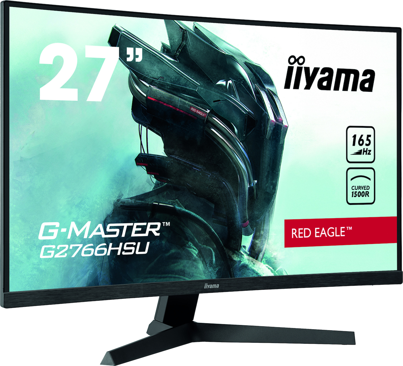 Iiyama G-Master G2766HSU-B1 27" VA HDR Curved FHD 1920x1080 - Image 1