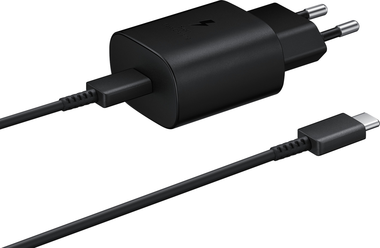Samsung EP-TA800X Bulk USB-C 25W με Καλώδιο USB-C - USB-C - Image 1