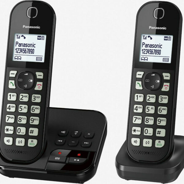 Panasonic KX-TGC462GB Duo Μαύρο