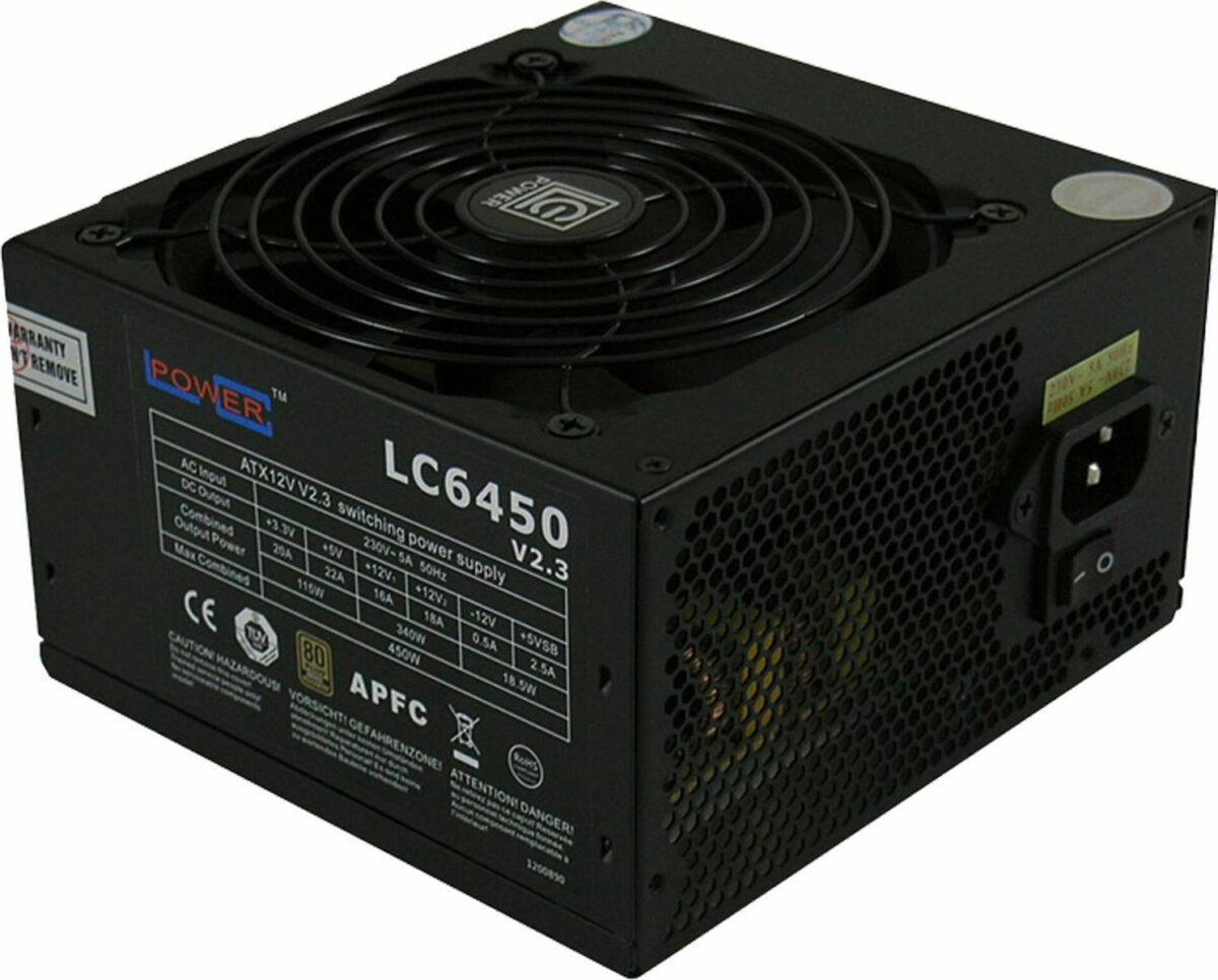 LC-Power LC6450 rev. 2.3 450W Full Wired 80 Plus Bronze - Image 1