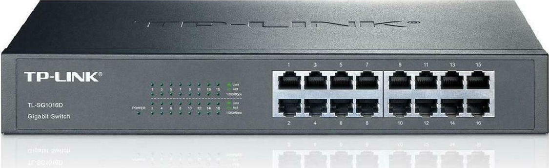 TP-LINK TL-SG1016D v7 Unmanaged L2 - Image 1