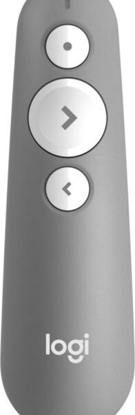 Logitech Presenter R500 με Κόκκινο Laser και Πλήκτρα Slideshow σε Γκρι Χρώμα