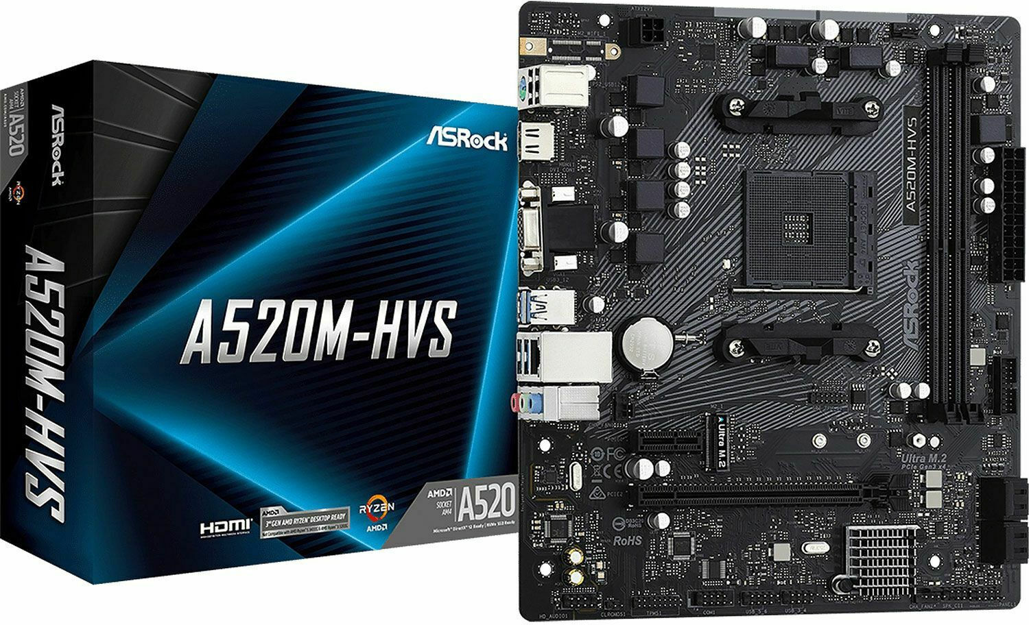 ASRock A520M-HVS