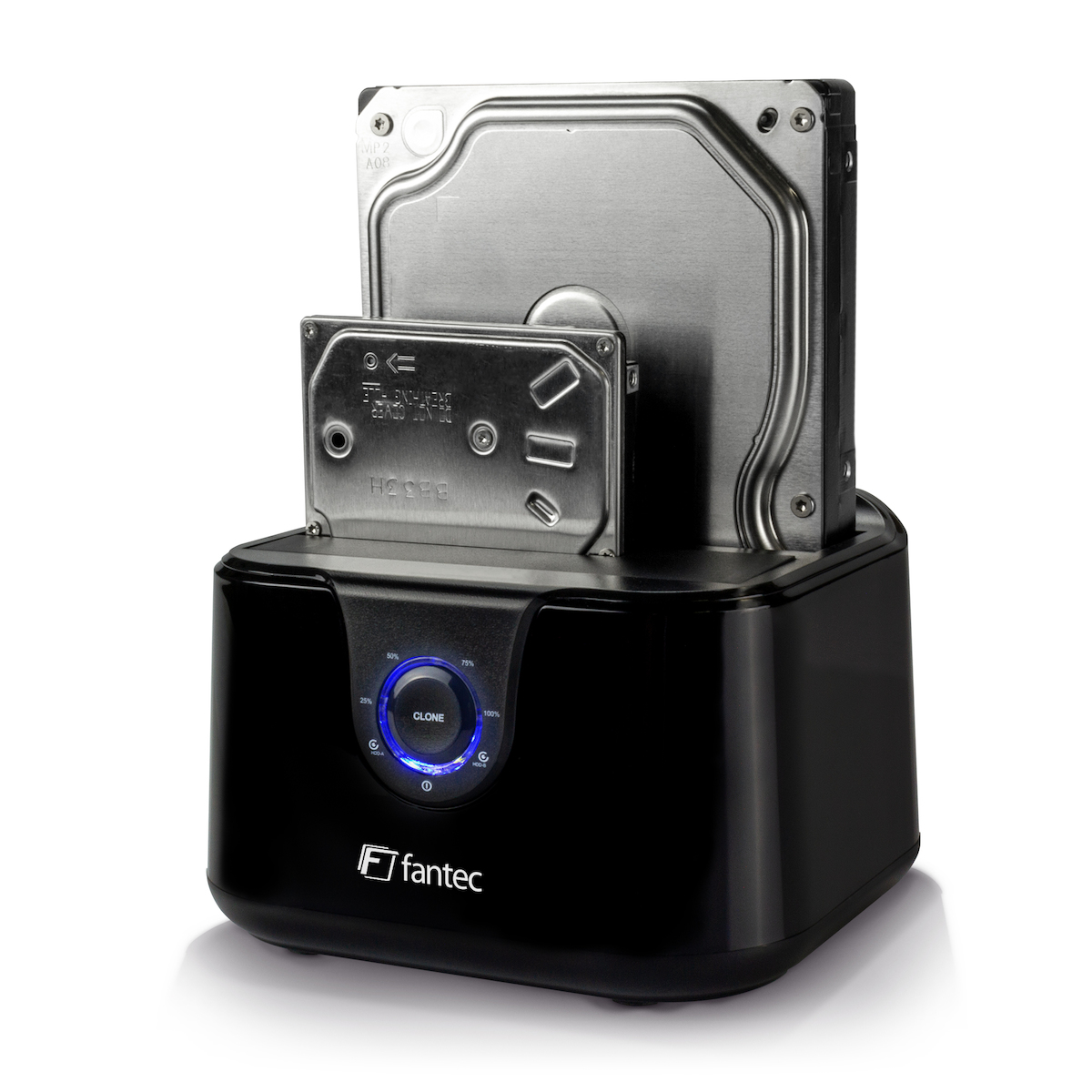 Fantec DS-X2U3-Glanz Docking Station για 2 Σκληρούς Δίσκους SATA 2.5" / 3.5" με σύνδεση USB 3.0 (2494) - Image 1
