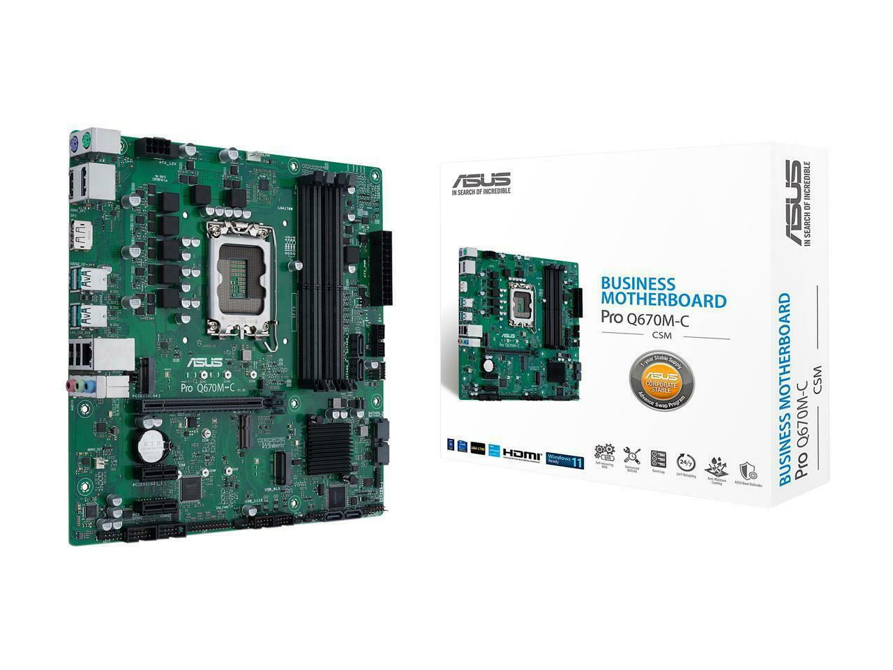Asus Pro Q670M-C-CSM
