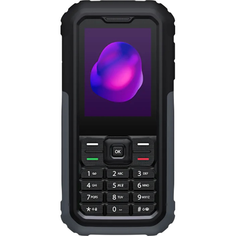 TCL 3189 Dual SIM (125MB) Ανθεκτικό Κινητό με Κουμπιά Himalaya Gray - Image 1