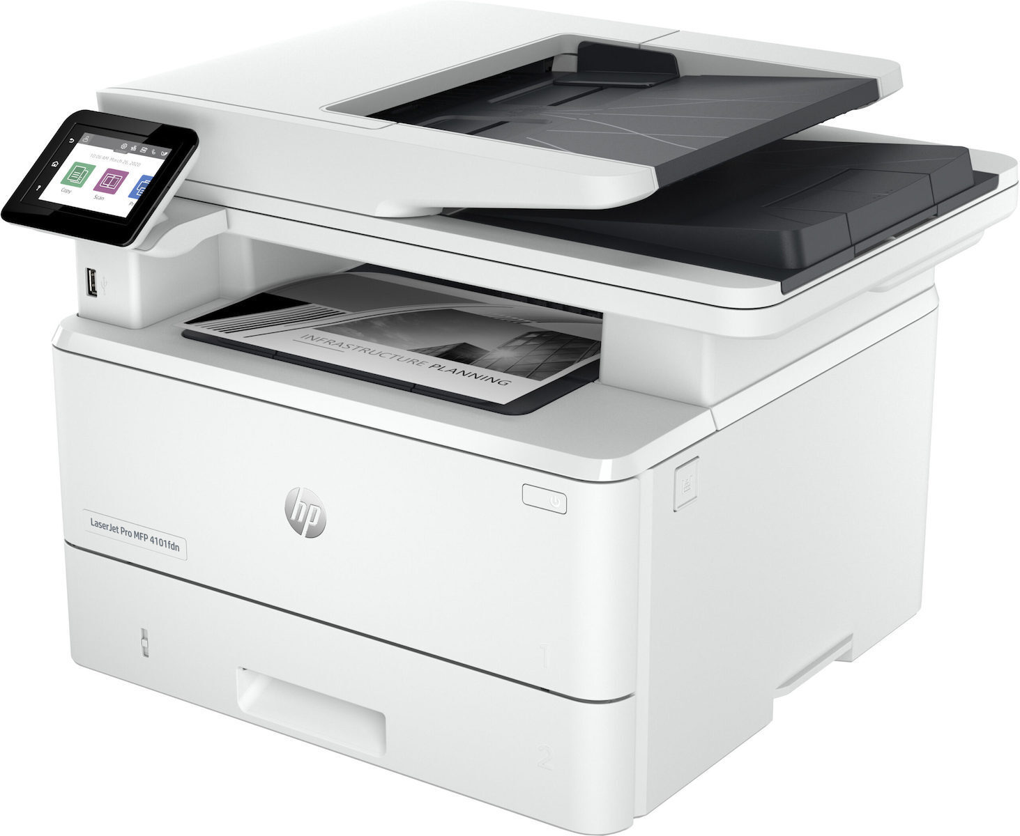 HP LaserJet Pro MFP 4102DW Ασπρόμαυρο Πολυμηχάνημα - Image 1