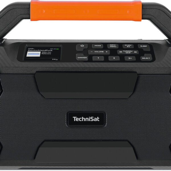 Technisat DigitRadio 231 OD Φορητό Ραδιόφωνο Επαναφορτιζόμενο DAB+ με Bluetooth Μαύρο