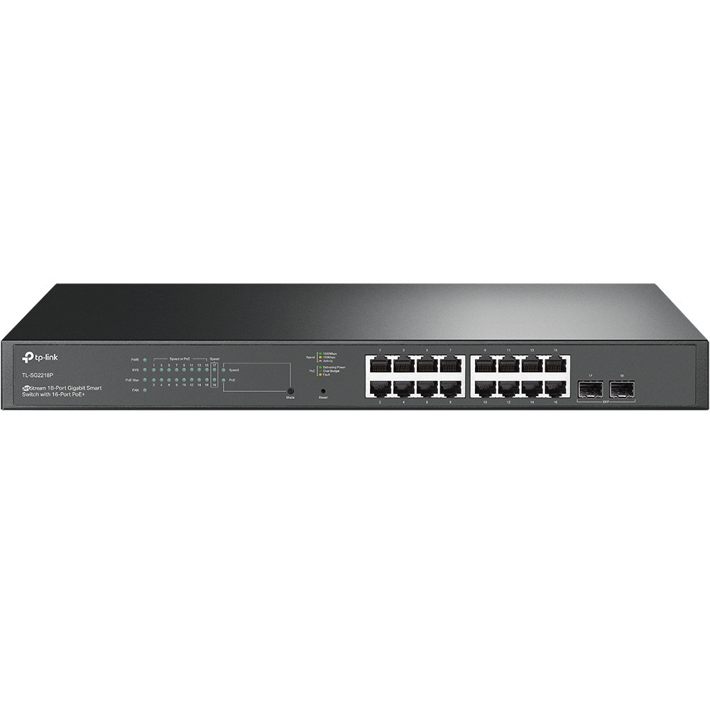 TP-LINK TL-SG2218P v1 Managed L3 PoE+ - Image 1