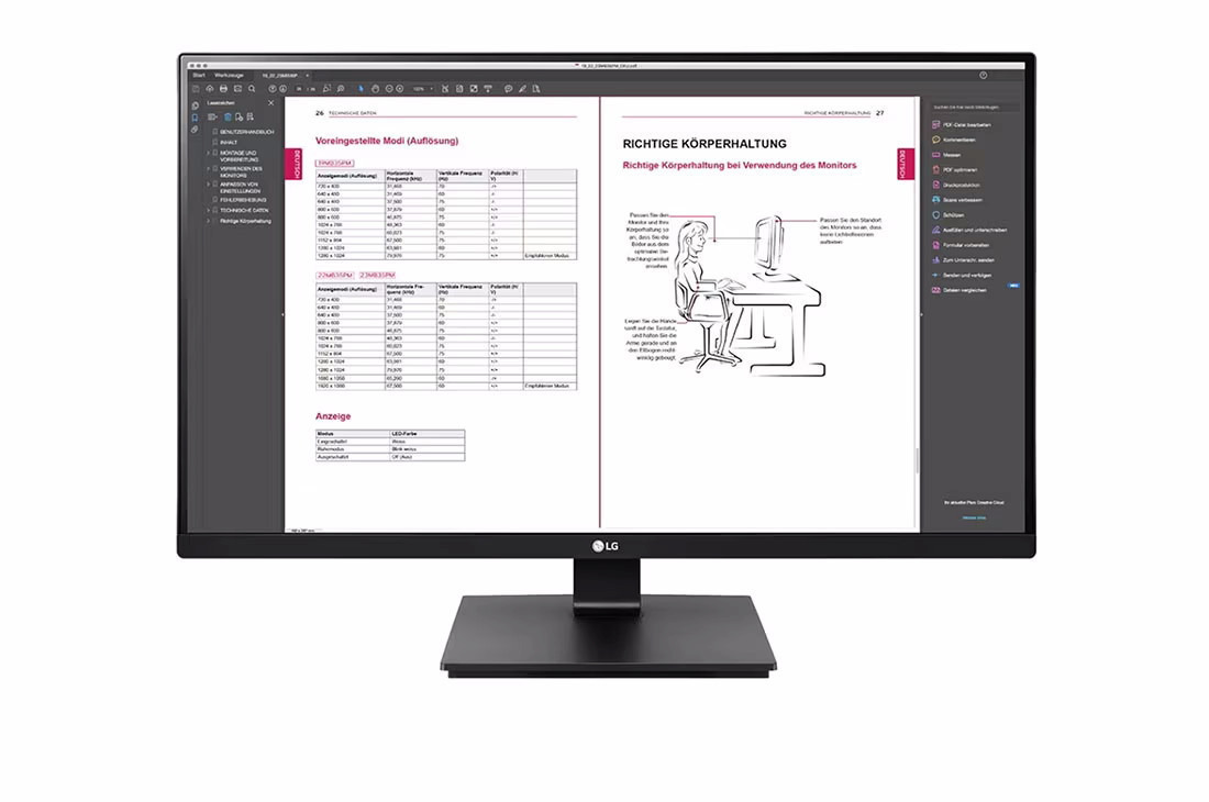 LG 27BN65QP-B 27" IPS HDR QHD 2560x1440 - Image 1