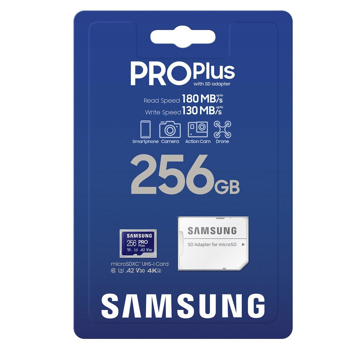 Samsung Pro Plus (2023) microSDXC 256GB U3 V30 A2 UHS-I