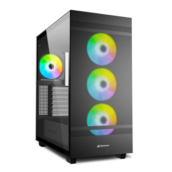 Sharkoon Rebel C50 RGB Gaming Full Tower με Πλαϊνό Παράθυρο