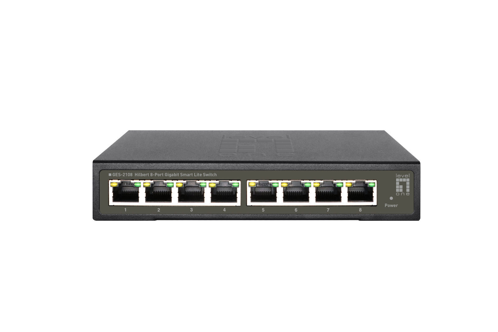Level One GES-2108 v1 Unmanaged L2 Switch με 8 Θύρες Gigabit (1Gbps) Ethernet