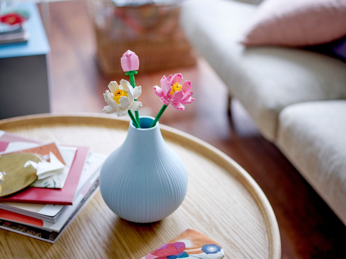 Lego Botanical Collection Lotus Flowers για 8+ Ετών 220τμχ - Image 3