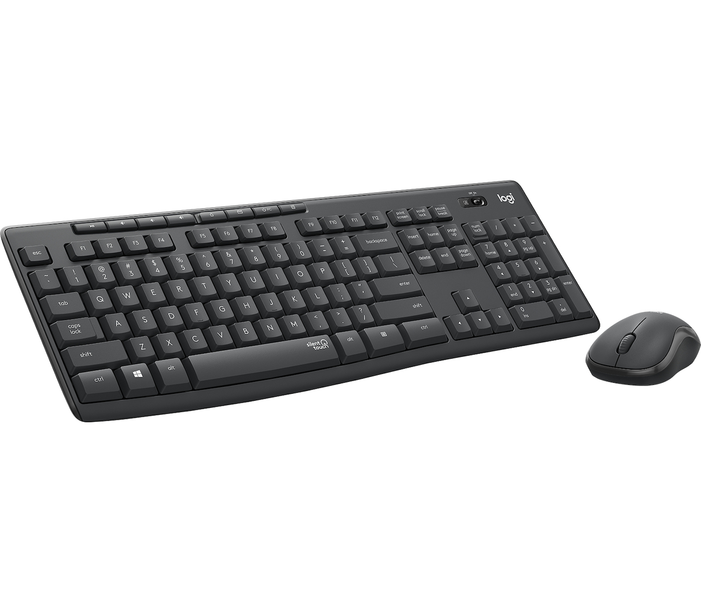 Logitech MK295 Silent Ασύρματο - Σετ με Ποντίκι Αγγλικό US - Image 1