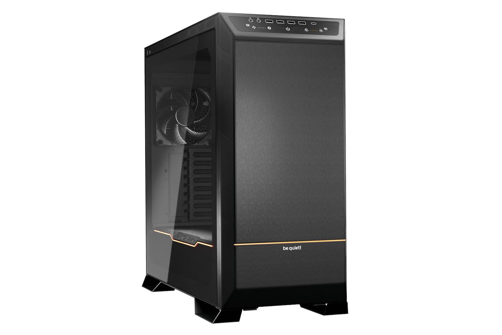 Be Quiet Dark Base Pro 901 Gaming Midi Tower Κουτί Υπολογιστή με Πλαϊνό Παράθυρο και RGB Φωτισμό Μαύρο - Image 1
