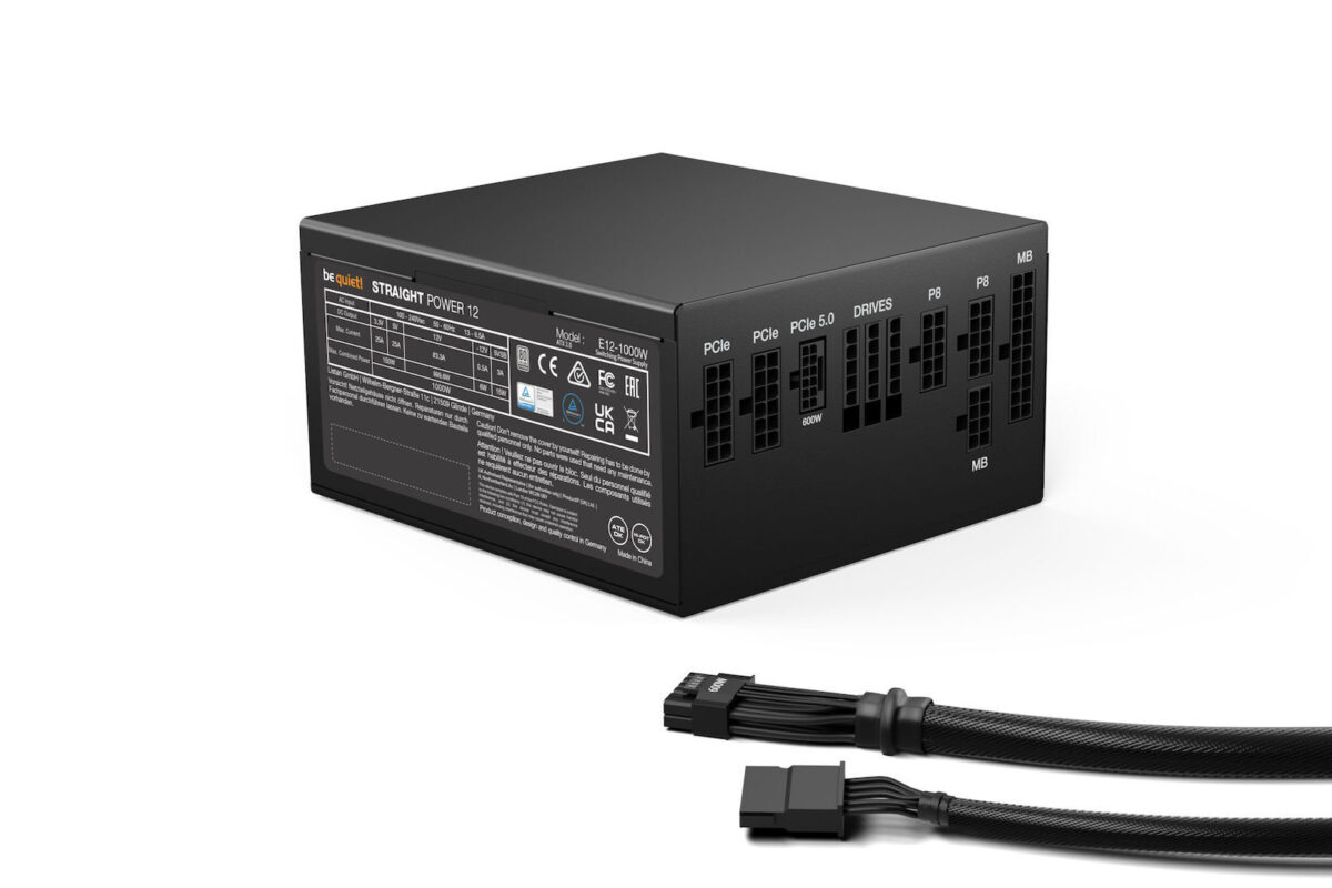 Be Quiet Straight Power 12 1000W Full Modular 80 Plus Platinum - Image 4