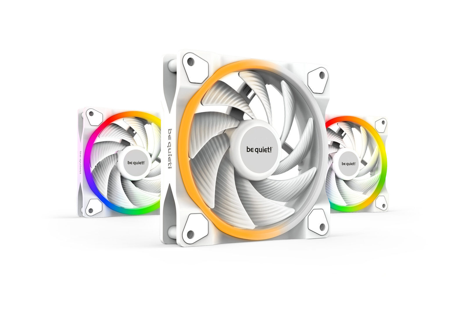 20230705130051_be_quiet_light_wings_high_speed_case_fan_120mm_me_argb_fotismo_kai_syndesi_4_pin_pwm_3tmch_leyko Be Quiet Light Wings High Speed Case Fan 120mm 3τμχ Λευκό - Image 1