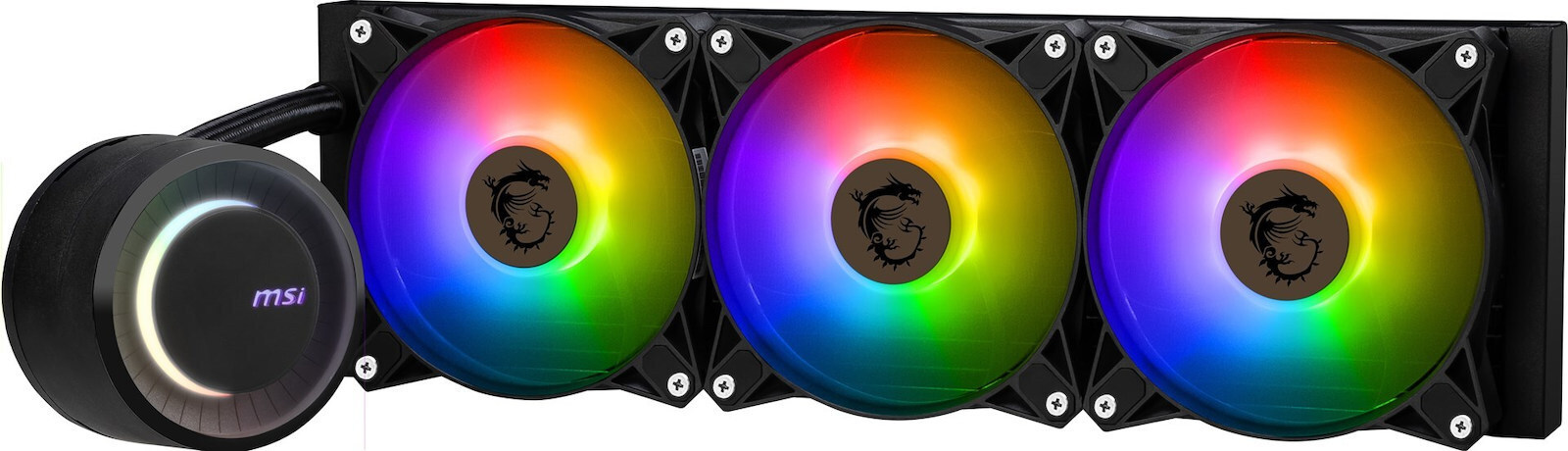 MSI MAG CoreLiquid E360 Υδρόψυξη Επεξεργαστή Τριπλού Ανεμιστήρα 120mm για Socket AM4/AM5/1700/1200/115x με ARGB Φωτισμό