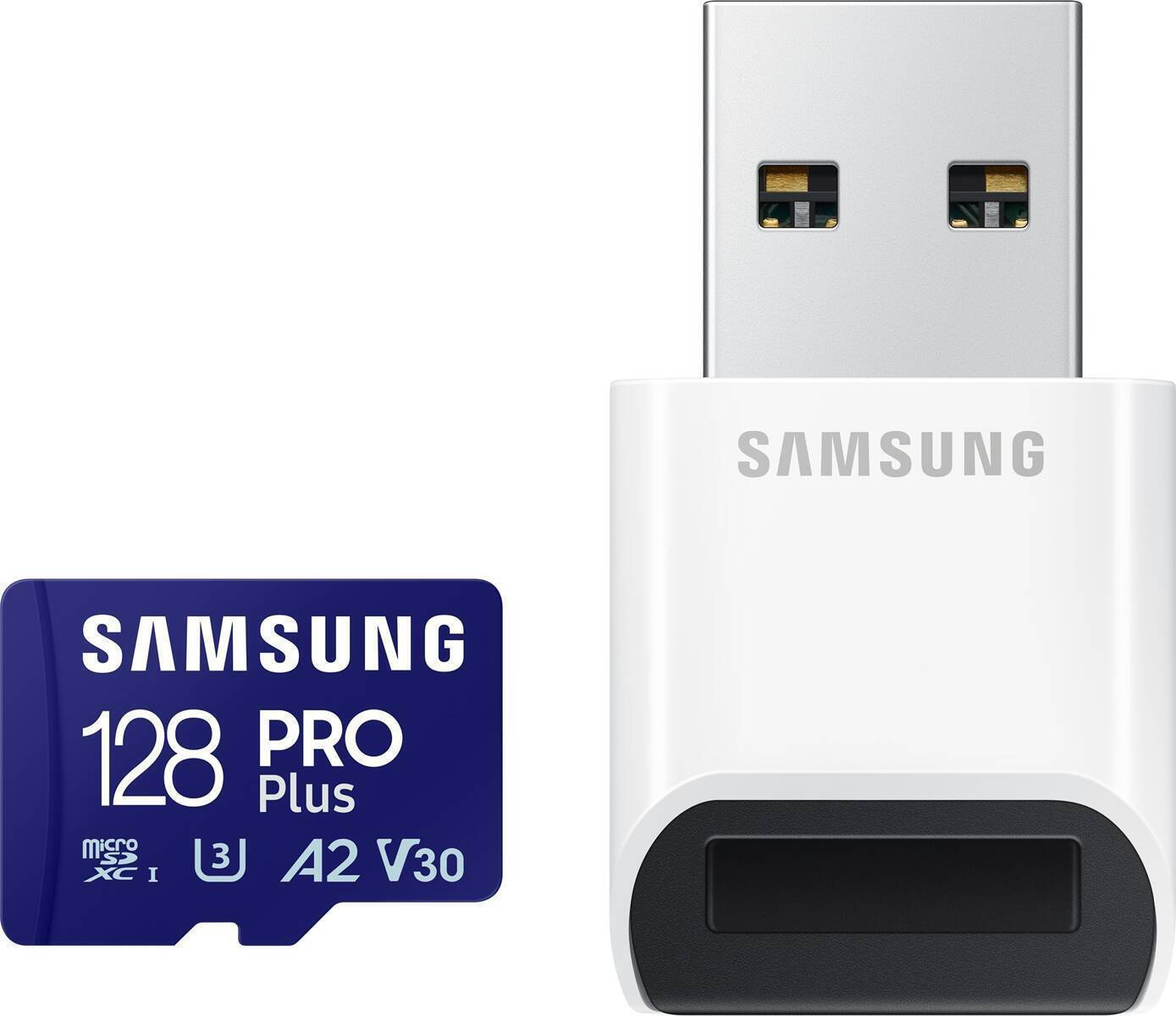 Samsung Pro Plus (2023) microSDXC 128GB Class 10 U3 V30 A2 UHS-I