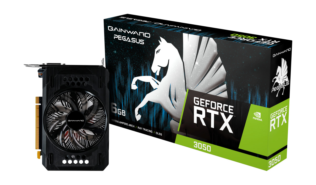 20240205091834_gainward_geforce_rtx_3050_6gb_gddr6_pegasus_karta_grafikon_ne63050018je_1070e Gainward GeForce RTX 3050 6GB Pegasus - Image 1