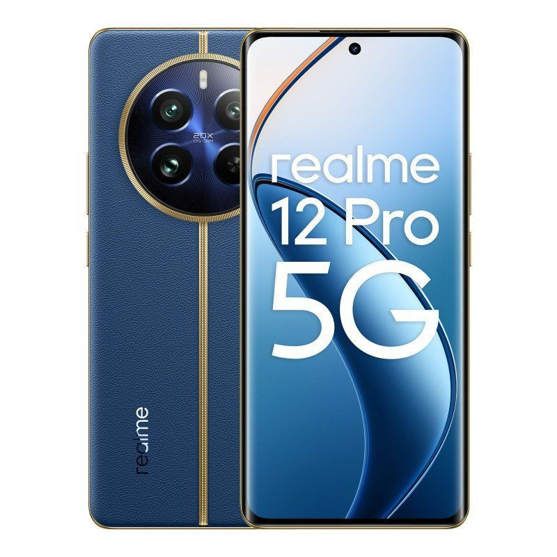 Realme 12 Pro 5G Dual SIM (12GB/256GB) Submarine Blue - Image 1