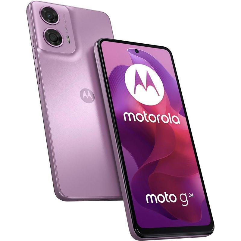 Motorola Moto G24 Dual SIM (4GB/128GB) Pink Lavender - Image 1