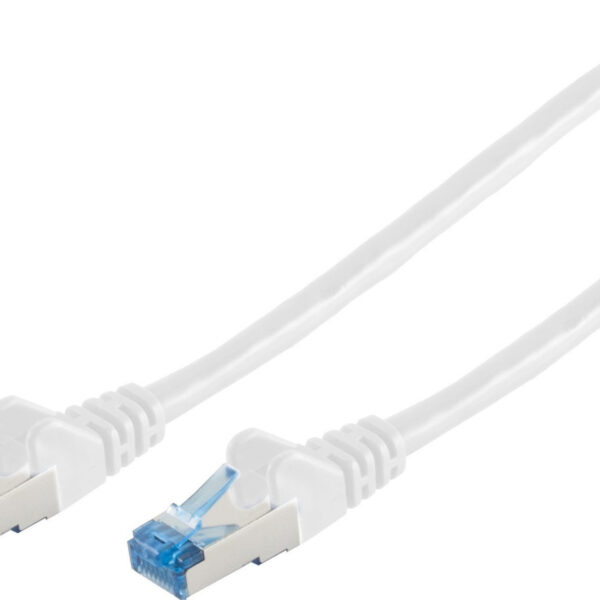 S/FTP Cat.6a Καλώδιο Δικτύου Ethernet 10m Λευκό 1τμχ