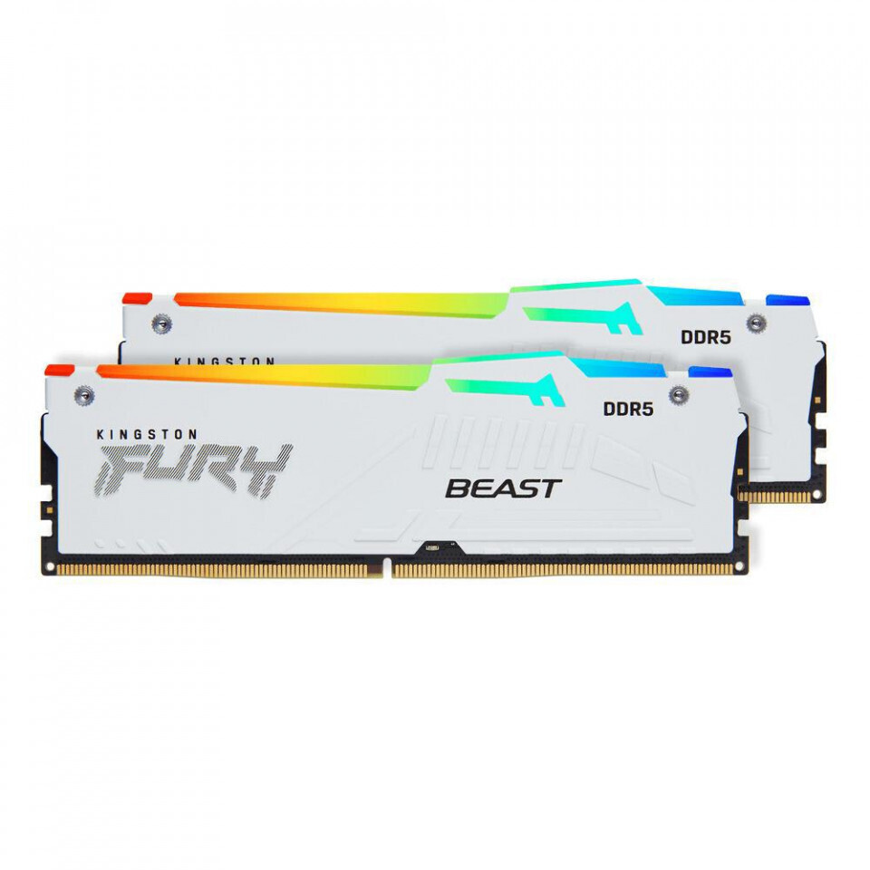 Kingston FURY Beast RGB 32GB DDR5 με 2 Modules (2x16GB) - Image 1