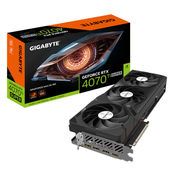 Gigabyte GeForce RTX 4070 Ti Super 16GB Windforce MAX OC