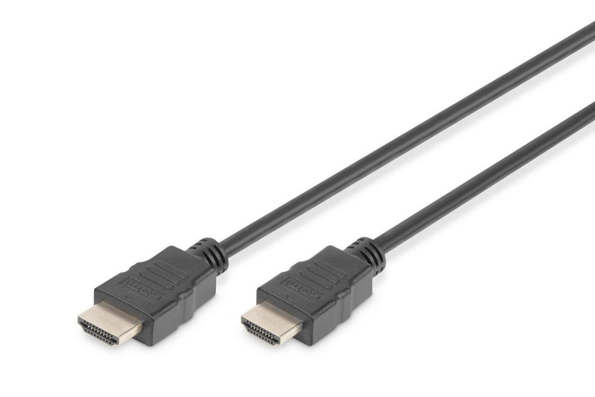 Digitus HDMI 1.3 HDMI male - HDMI male 2m Μαύρο (AK-330114-020-S) - Image 2