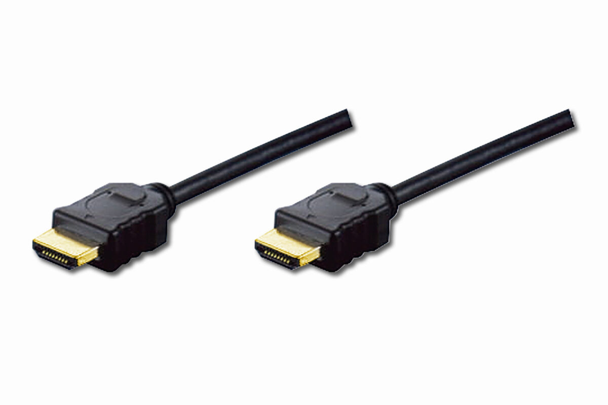 Digitus HDMI 1.3 HDMI male - HDMI male 2m Μαύρο (AK-330114-020-S) - Image 1