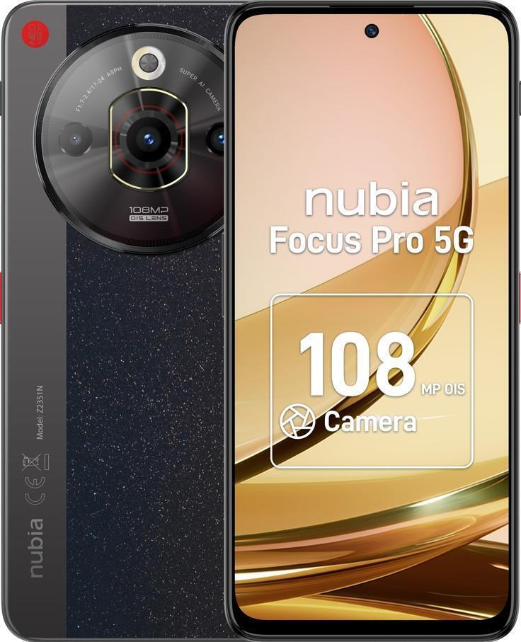 Nubia Focus Pro 5G Dual SIM (8GB/256GB) Classic Black - Image 1