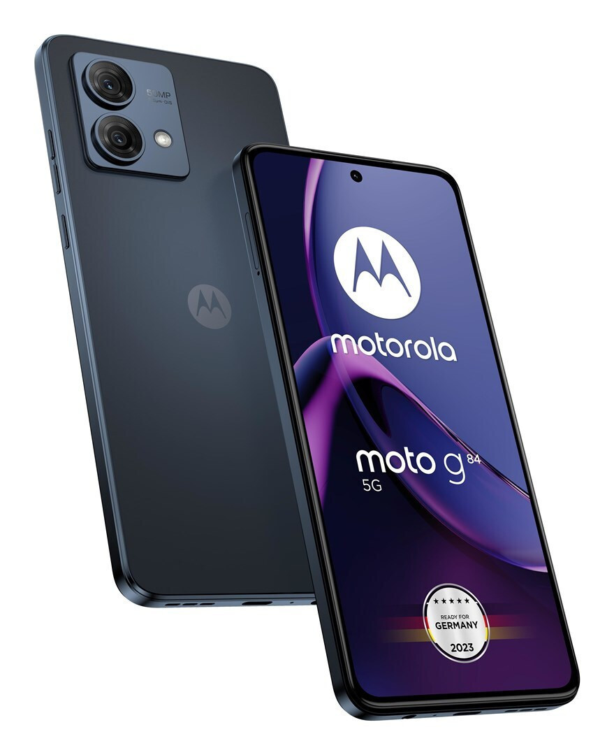 Motorola Moto G84 5G Dual SIM (8GB/256GB) Midnight Blue - Image 1