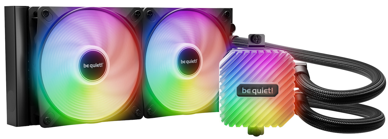 Be Quiet Light Loop Υδρόψυξη Επεξεργαστή Διπλού Ανεμιστήρα 120mm για Socket AM4/AM5/1700/1200/115x με ARGB Φωτισμό - Image 1